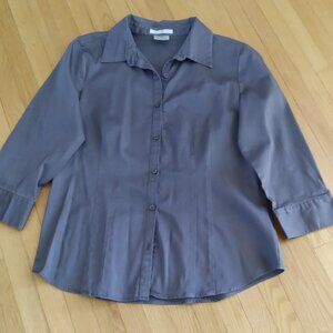 Elegant Blouse, Van Heusen Studio, Cotton, Size - M